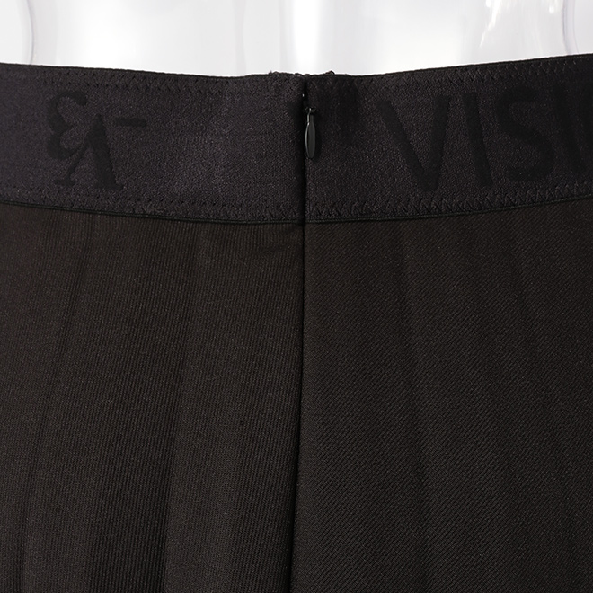 _V3 Kamaboko pleats Skirt　スカート 詳細画像 ブラック 5