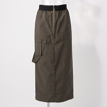 _V3 High count Taslan Skirt　スカート
