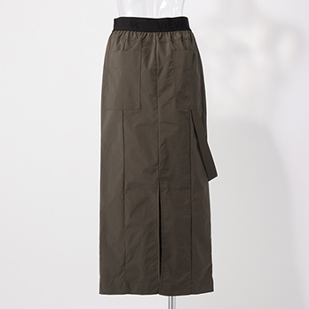 _V3 High count Taslan Skirt 詳細画像