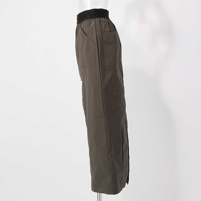 _V3 High count Taslan Skirt 詳細画像 カーキ 2