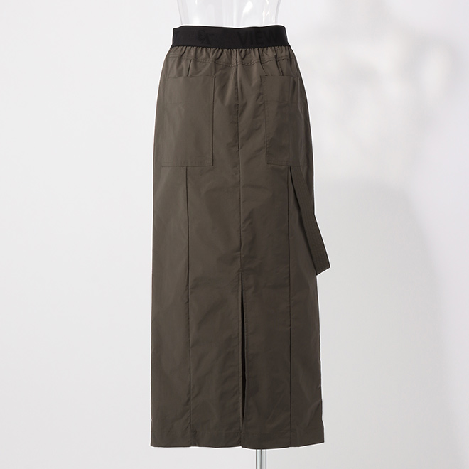 _V3 High count Taslan Skirt　スカート 詳細画像 グリーン 3