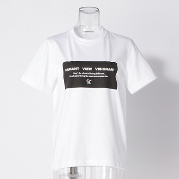 _V3 Cube Print T-shirts　カットソー