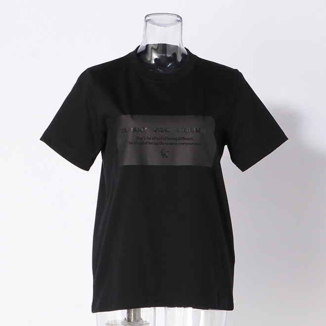 _V3 Cube Print T-shirts　カットソー 詳細画像 ブラック 1