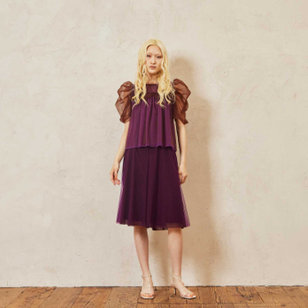 【期間限定】TULLE ＆ POWER NET　ブラウス