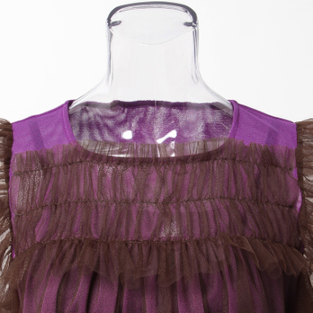 【期間限定】TULLE ＆ POWER NET　ブラウス 詳細画像