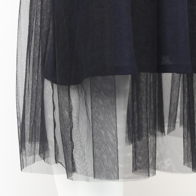 【期間限定】LIGHT DENIM BLOCKING　スカート 詳細画像 ネイビー 5