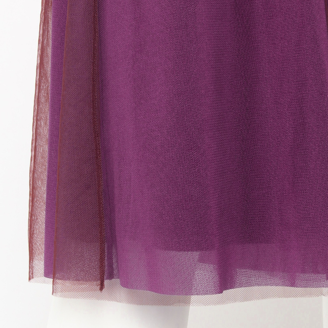 【期間限定】TULLE ＆ POWER NET　パンツ 詳細画像 パープル 8