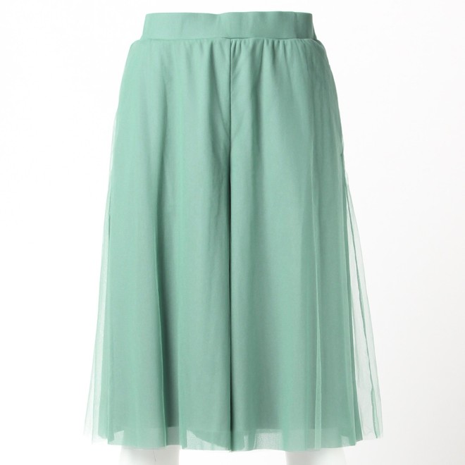 【期間限定】TULLE ＆ POWER NET　パンツ 詳細画像 グリーン 1