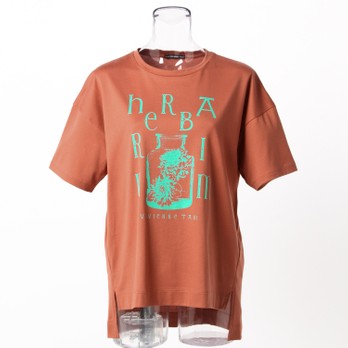 【期間限定】HERBARIUM PRINT TEE　