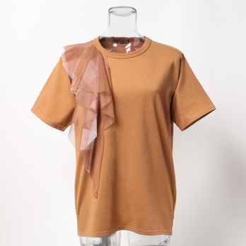 Ｔ-SHIRTS with CHECK PRINT　Tシャツ