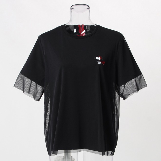 【 スヌーピー 】 Tシャツ 詳細画像 ブラック 1