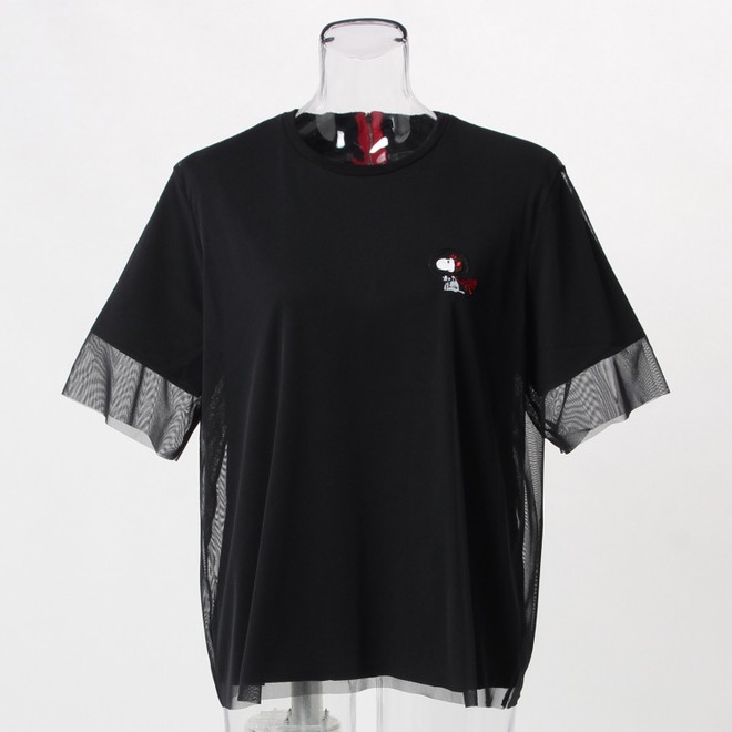 SNOOPY T-SHIRT　Tシャツ 詳細画像 ブラック 1