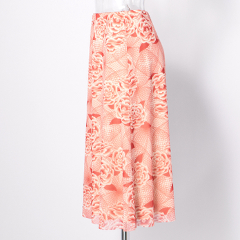 【期間限定】PEONY PRINT NET　スカート 詳細画像
