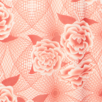 【期間限定】PEONY PRINT NET　スカート 詳細画像