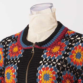 MANDARA CROCHET KNIT　ブルゾン 詳細画像