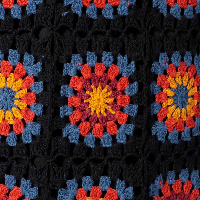 MANDARA CROCHET KNIT　スカート 詳細画像 黒系マルチ 9