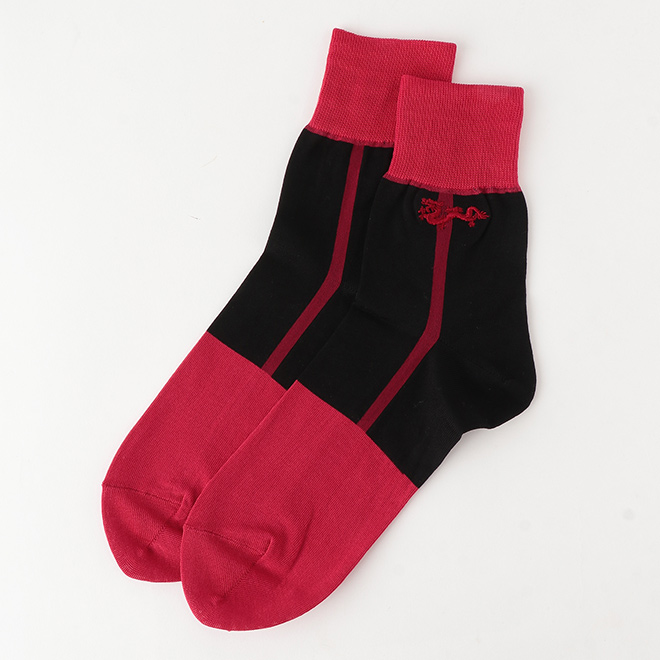 DRAGON EMB SOX　靴下