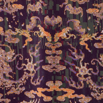 COURTVERSE PRINT ON NETTING　スカート 詳細画像