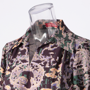 COURTVERSE PRINT ON SATIN　ドレス 詳細画像