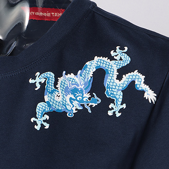 DRAGON NATURAL ELEMENTS PRINT　カットソー 詳細画像