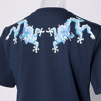 DRAGON NATURAL ELEMENTS PRINT　カットソー 詳細画像