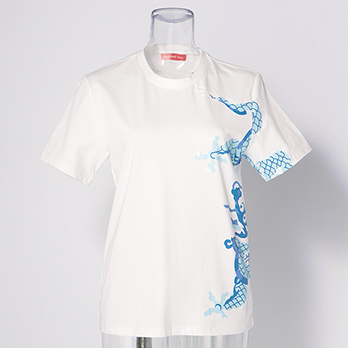 DRAGON NATURAL ELEMENTS PRINT　カットソー