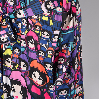 【期間限定】OPERA GIRL ASTRONAUT SLEEPWEAR　ロングブラウス 詳細画像