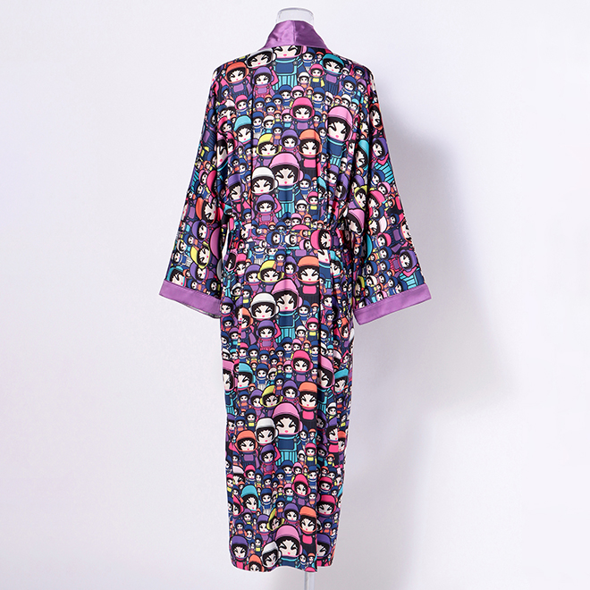 【期間限定】OPERA GIRL ASTRONAUT SLEEPWEAR　ロングブラウス 詳細画像 黒系マルチ 3