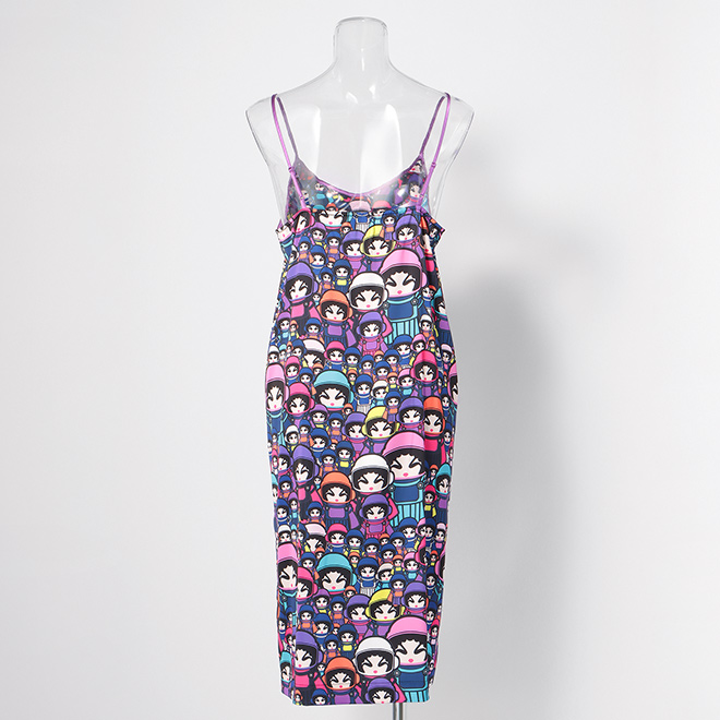 OPERA GIRL ASTRONAUT SLEEPWEAR　ドレス 詳細画像 黒系マルチ 3