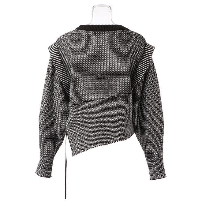 MIDDLE GAGE KNIT　プルオーバー 詳細画像 黒系マルチ 3