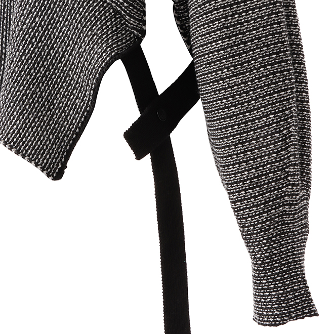 MIDDLE GAGE KNIT　プルオーバー 詳細画像 黒系マルチ 4