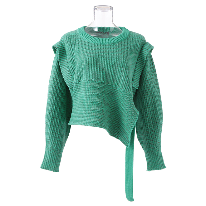 MIDDLE GAGE KNIT　プルオーバー 詳細画像 グリーン 5
