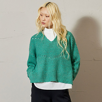 MIDDLE GAGE KNIT　ニットプルオーバー
