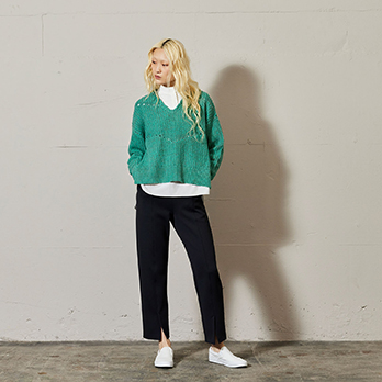 MIDDLE GAGE KNIT　ニットプルオーバー 詳細画像