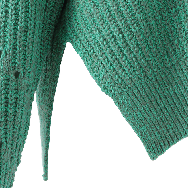 MIDDLE GAGE KNIT　ニットプルオーバー 詳細画像 グリーン 7