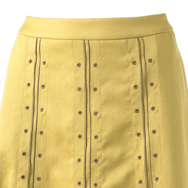 DESIGN SKIRT　 詳細画像 イエロー 4