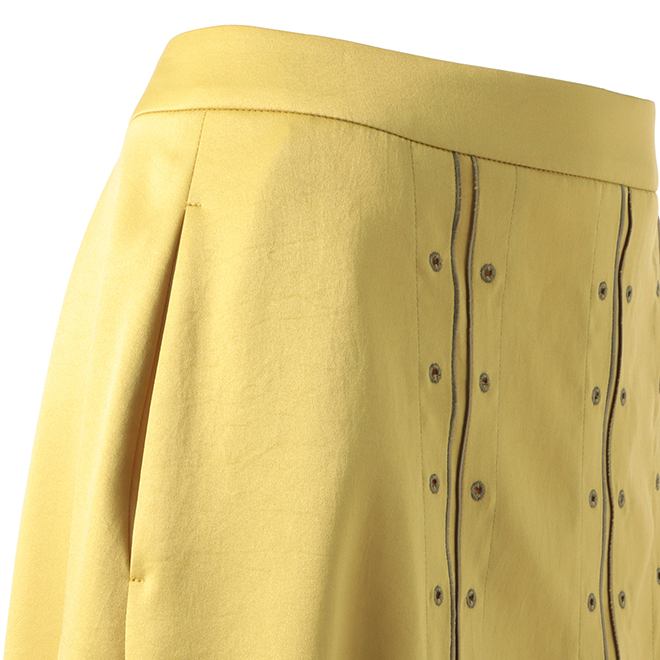 DESIGN SKIRT　 詳細画像 イエロー 5