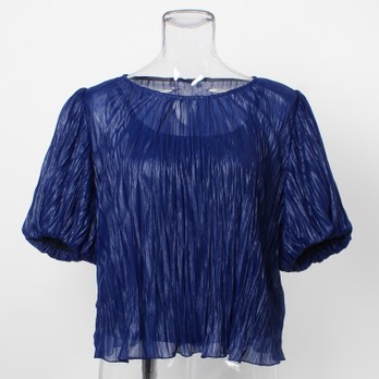 WASHER PLEATS　ブラウス
