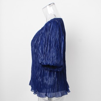 WASHER PLEATS　ブラウス 詳細画像