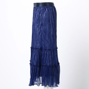 WASHER PLEATS　スカート 詳細画像