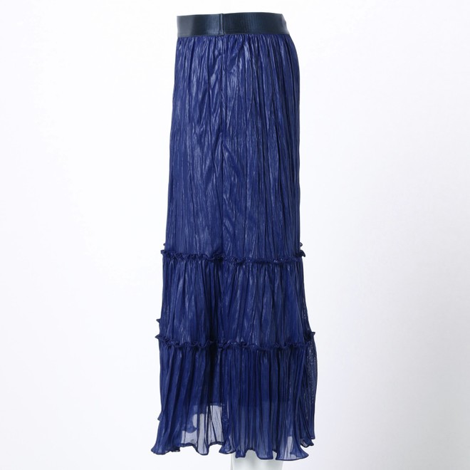 WASHER PLEATS　スカート 詳細画像 ネイビー 2