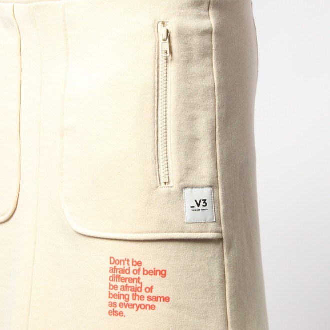 _V3 Central sweat Skirt　 詳細画像 ホワイト 4