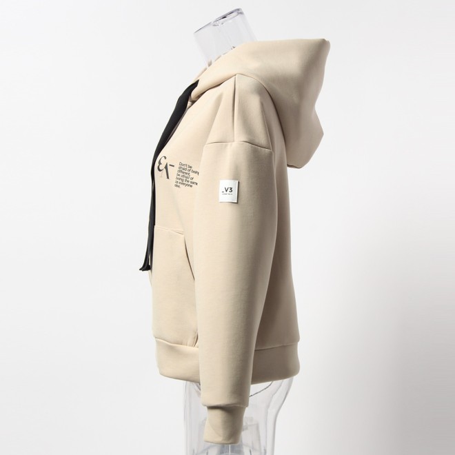 _V3 Miriolament Double Air Hoodies　パーカー 詳細画像 ベージュ 2