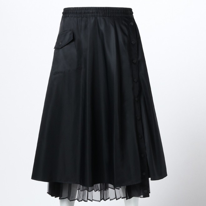 _V3 Pleats reversible Skirt　 詳細画像 ブラック 6