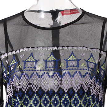 PIXEL WEAVE HIGH DENSITY NET　ワンピース 詳細画像