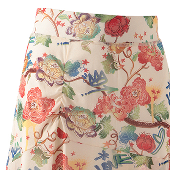 PEONY BLOSSOM PRINT ST NETTING　スカート 詳細画像