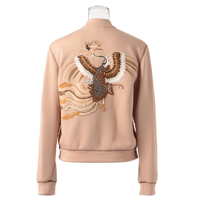PHOENIX SCUBA SWEAT SHIRT　カーディガン 詳細画像 ベージュ 3