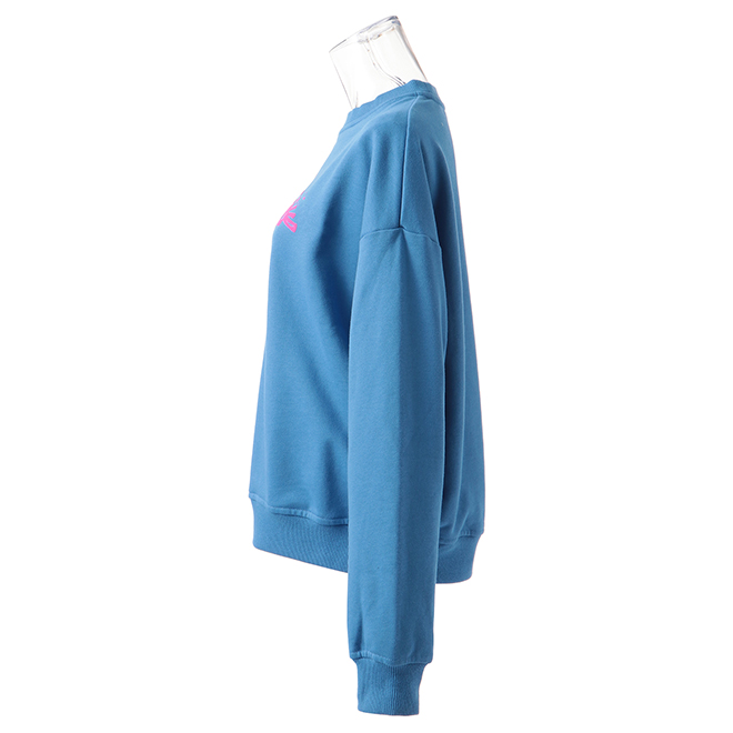 300G COTTON TERRY PRINT LOVE　トレーナー 詳細画像 ブルー 2