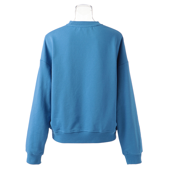 300G COTTON TERRY PRINT LOVE　トレーナー 詳細画像 ブルー 3