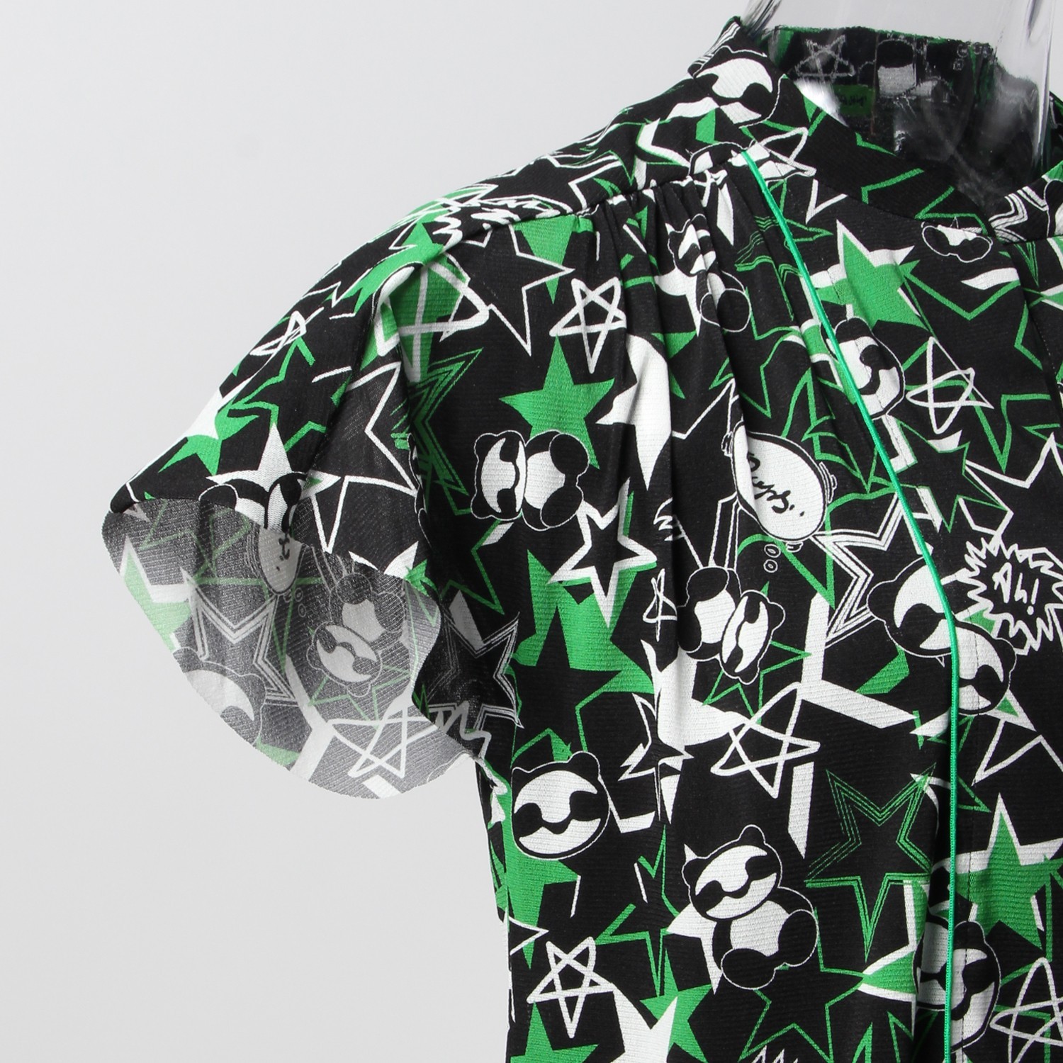 STAR PANDA PRINT ST NETTING ブラウス|VIVIENNE TAM(ヴィヴィアン ...